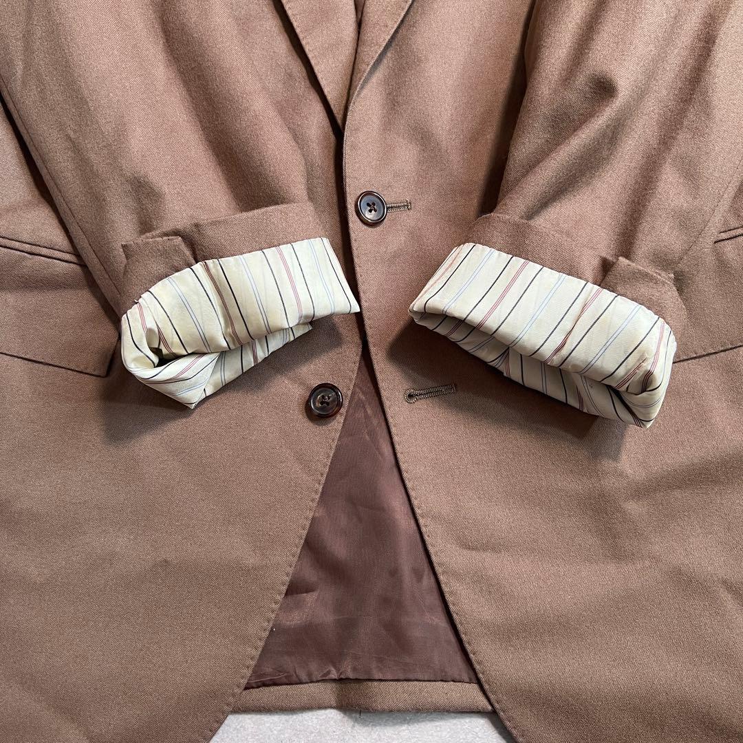 【極美品】ポロバイラルフローレン サキソニーウールスーツセットアップ AB8