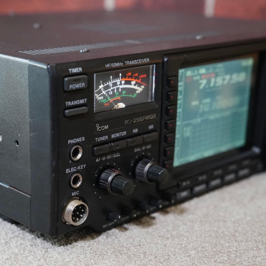 ICOM HF/50MHzオールモードトランシーバー IC-756ProII