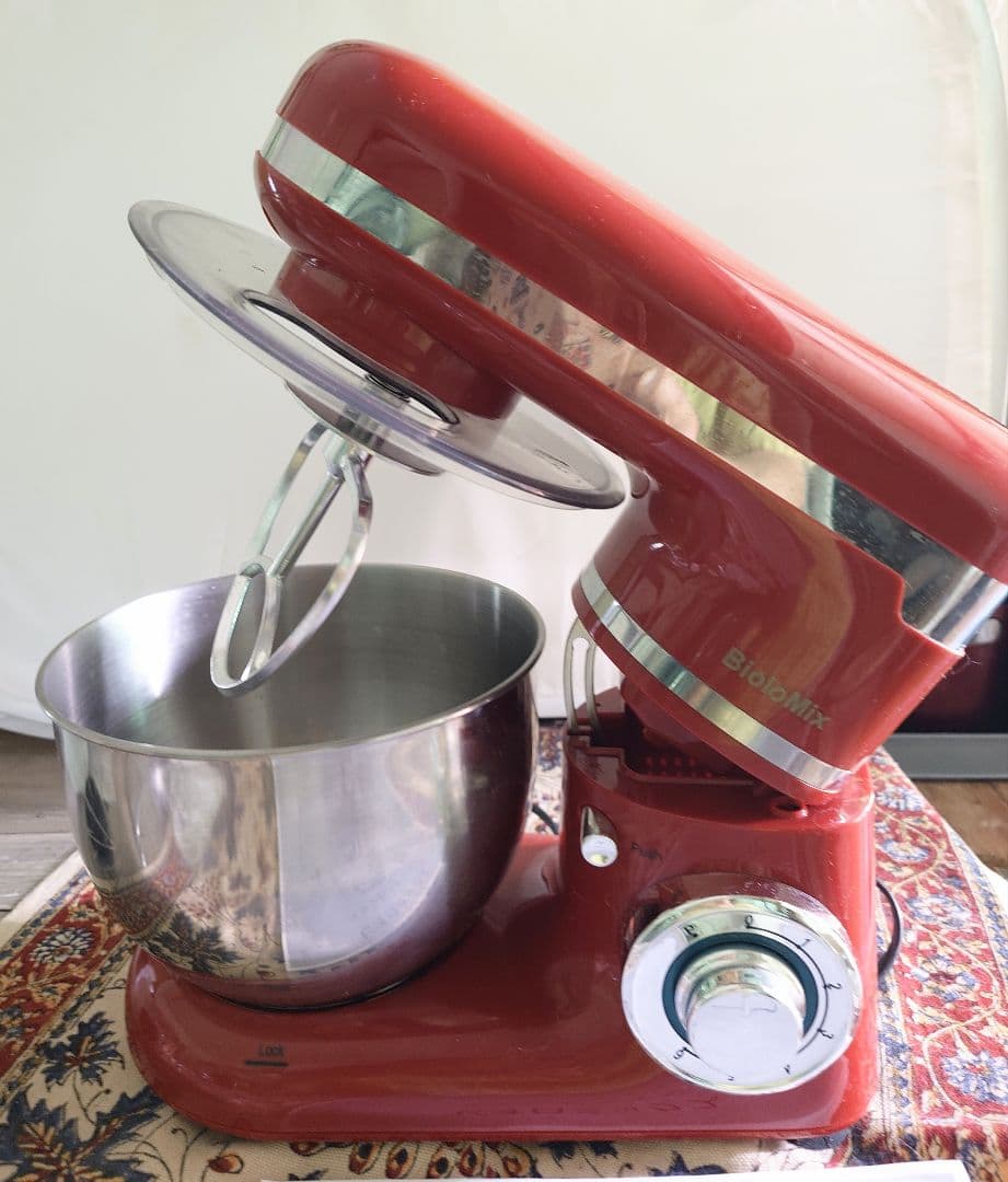 Biolomix スタンドミキサー ☆パン・ホイップ・練り等☆BM6178 ４L