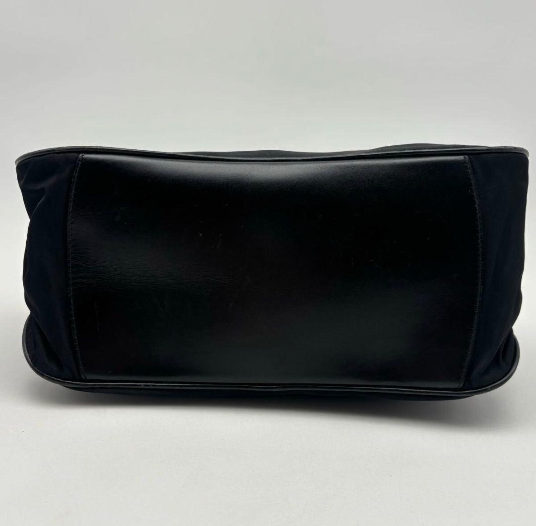 ⭐*️様 PRADA レザー×ナイロン ハンドバッグ