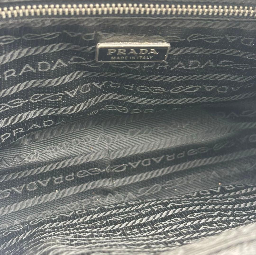 ⭐*️様 PRADA レザー×ナイロン ハンドバッグ