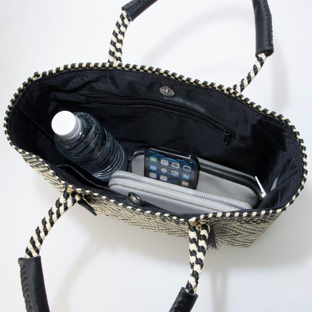 WOVEN ウーヴン　メキシコ製 バスケットバッグ メルカドバッグ かごバッグ