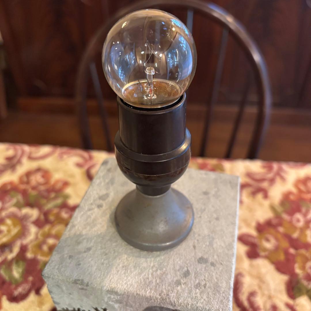 イヌイット SOAP Stone デスクライト　Siku 希少　ヴィンテージ