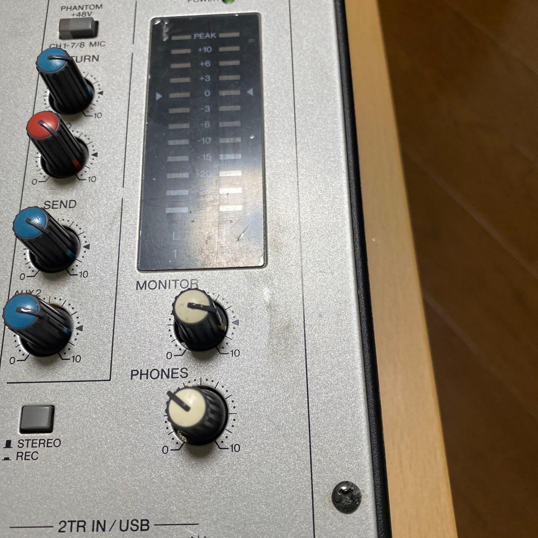 YAMAHA　MW12C　アナログミキサー　AC付き　通電確認