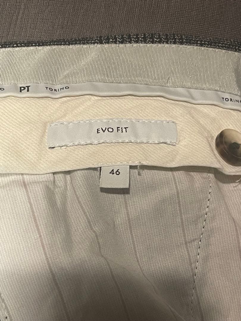 PT TORINO / BASE グレンチェック 1プリーツ スラックス