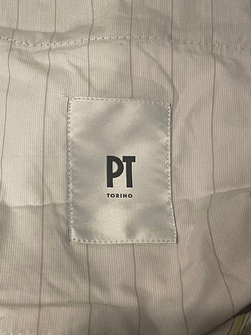 PT TORINO / BASE グレンチェック 1プリーツ スラックス