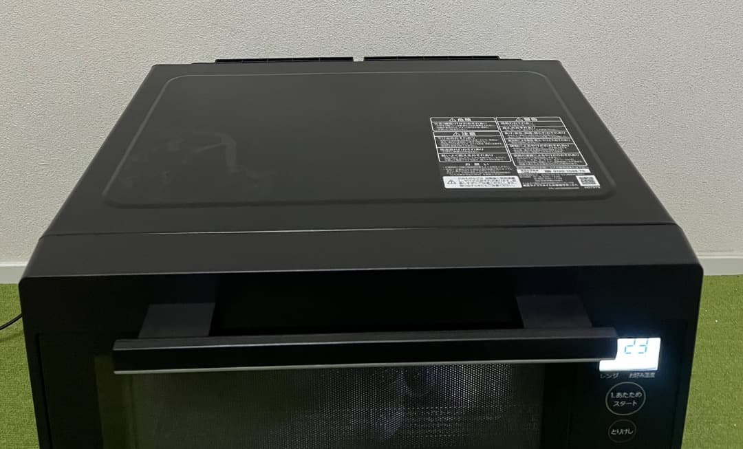 未使用近い TOSHIBA 2022年製 電子レンジ ER-XS23(K)