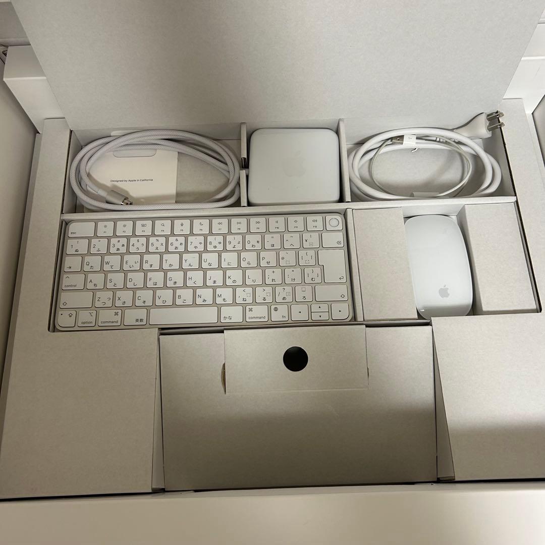 【美品】iMac 24インチ M1 2021 メモリ16GB SSD512GB