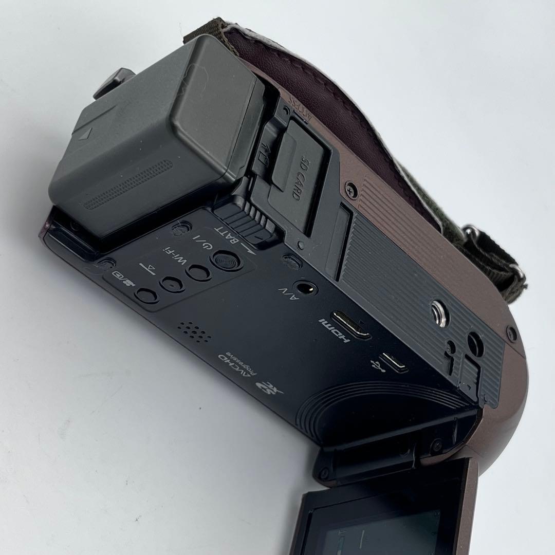 パナソニック ビデオカメラ HC-W570M ブラウン