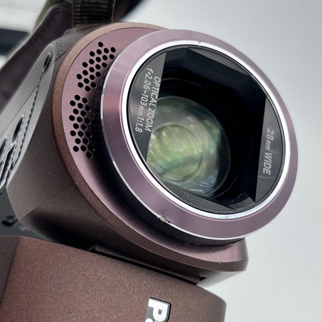 パナソニック ビデオカメラ HC-W570M ブラウン