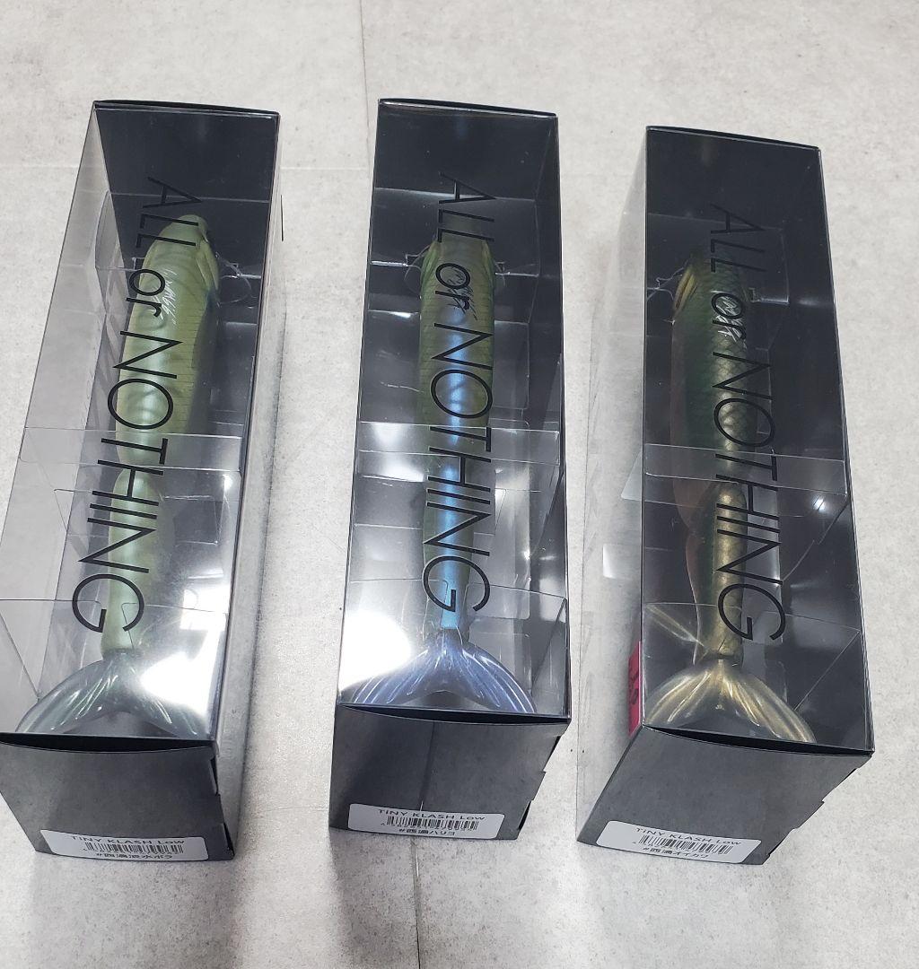 タイニークラッシュ bフェス限定カラーセット　ボラ　ハリヨ　オイカワ