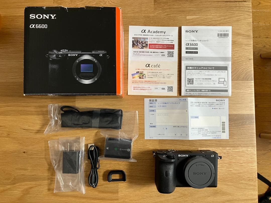 【新品展示品】SONY ソニー α6600 ボディ ブラック ILCE-6600