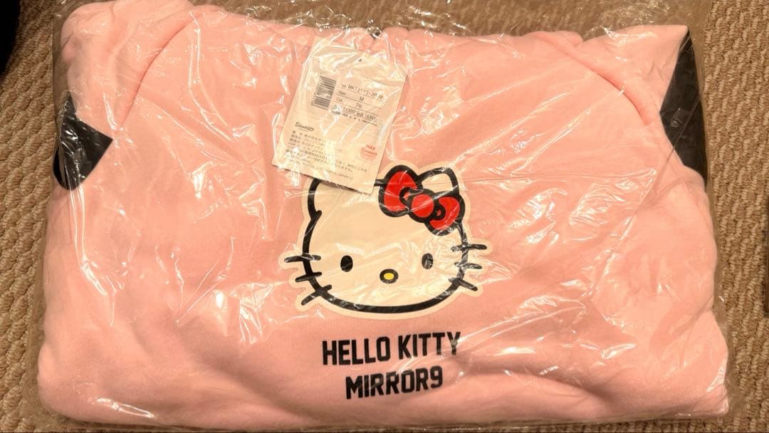 HELLO KITTY MIRROR9 ピンクパーカー