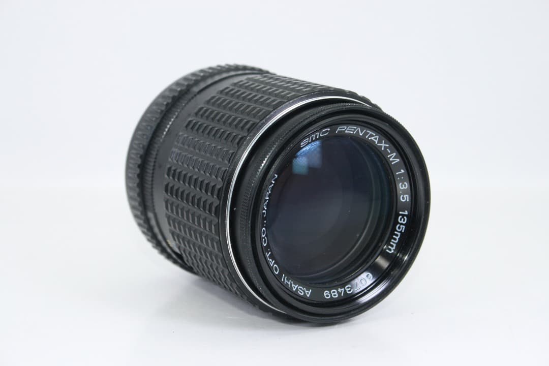 PENTAX SMC-M 135mm F3.5 カビ、曇りなし 完動品#73