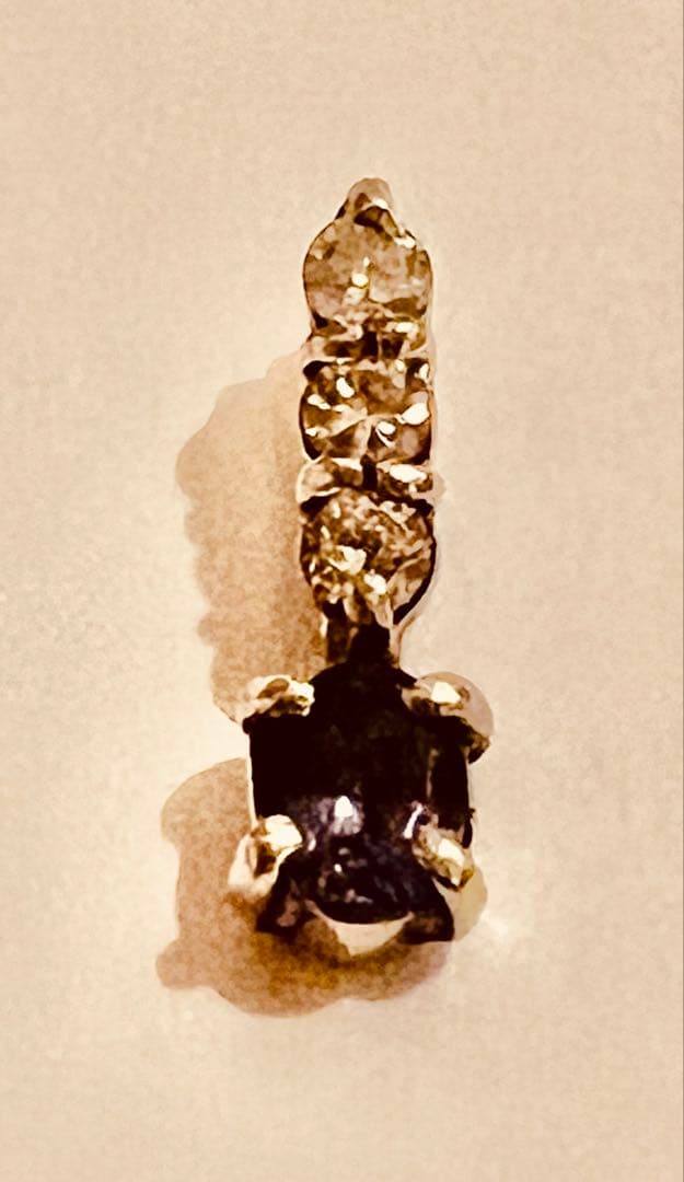 天然アレキサンドライト0.7ct 天然ダイヤモンド0.2ct ペンダントトップ