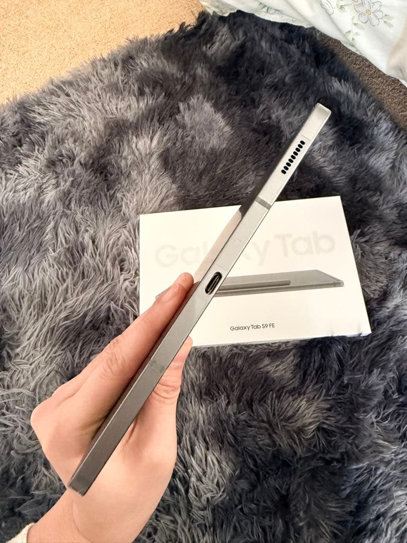 Samsung Galaxy Tab S9 FE 本体 シルバー S Pen付き