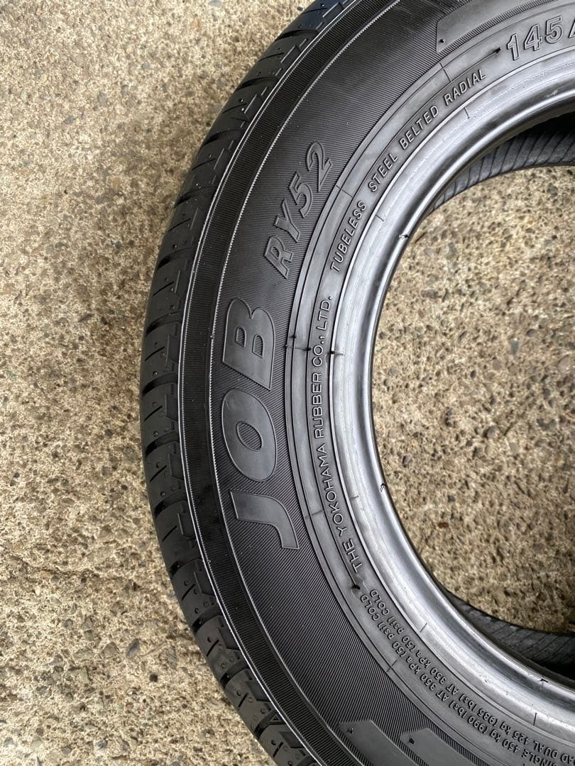 YOKOHAMA JOB 145/80/12 3本セット2023年製