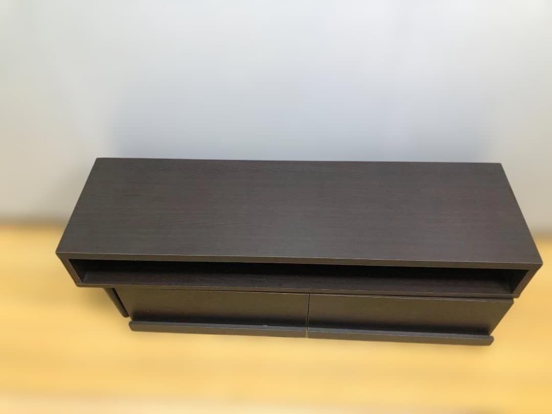 送料無料 テレビボード ローボード 伸縮式 ブラウン 引き出し 251124