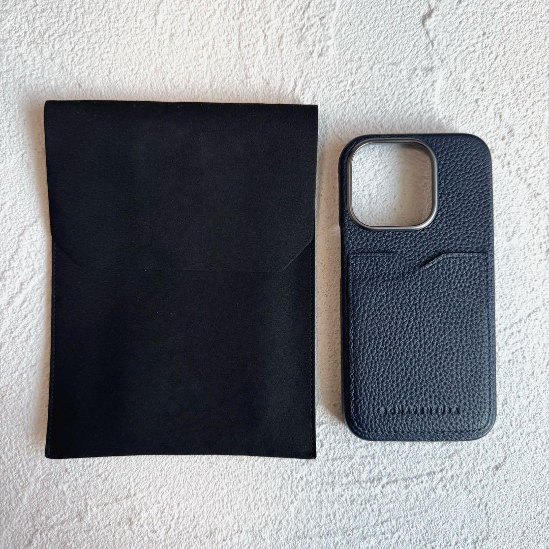 BONAVENTURA ボナベンチュラ iPhone15proケース ブラック