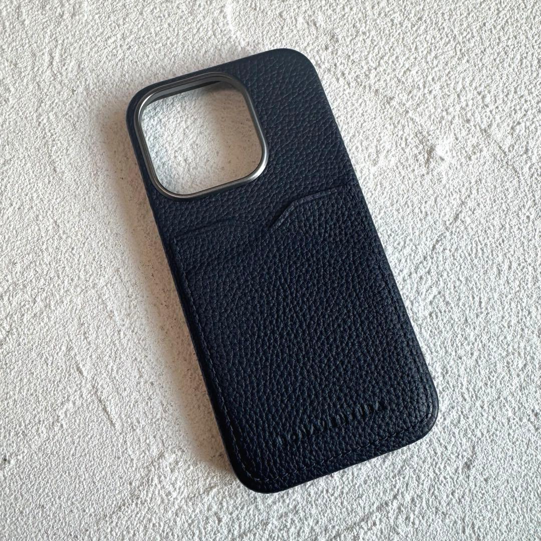 BONAVENTURA ボナベンチュラ iPhone15proケース ブラック