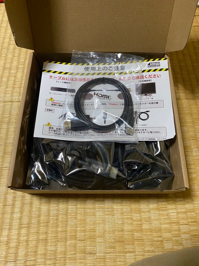 美品 ジャパンマテリアル HDMI光アーマーケーブル 30m JM-AM0030