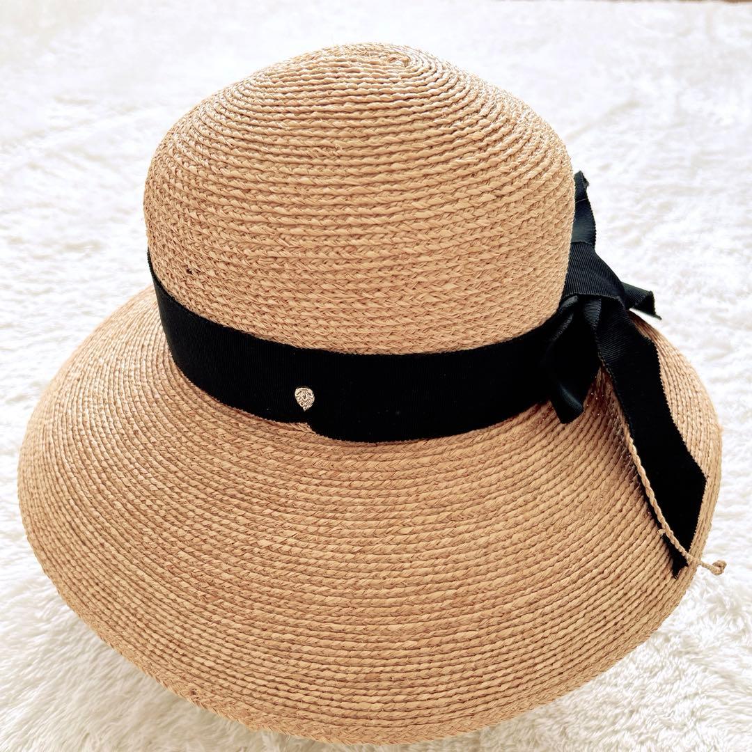 きり　HELEN KAMINSK ヘレンカミンスキー　ラフィア　リボン