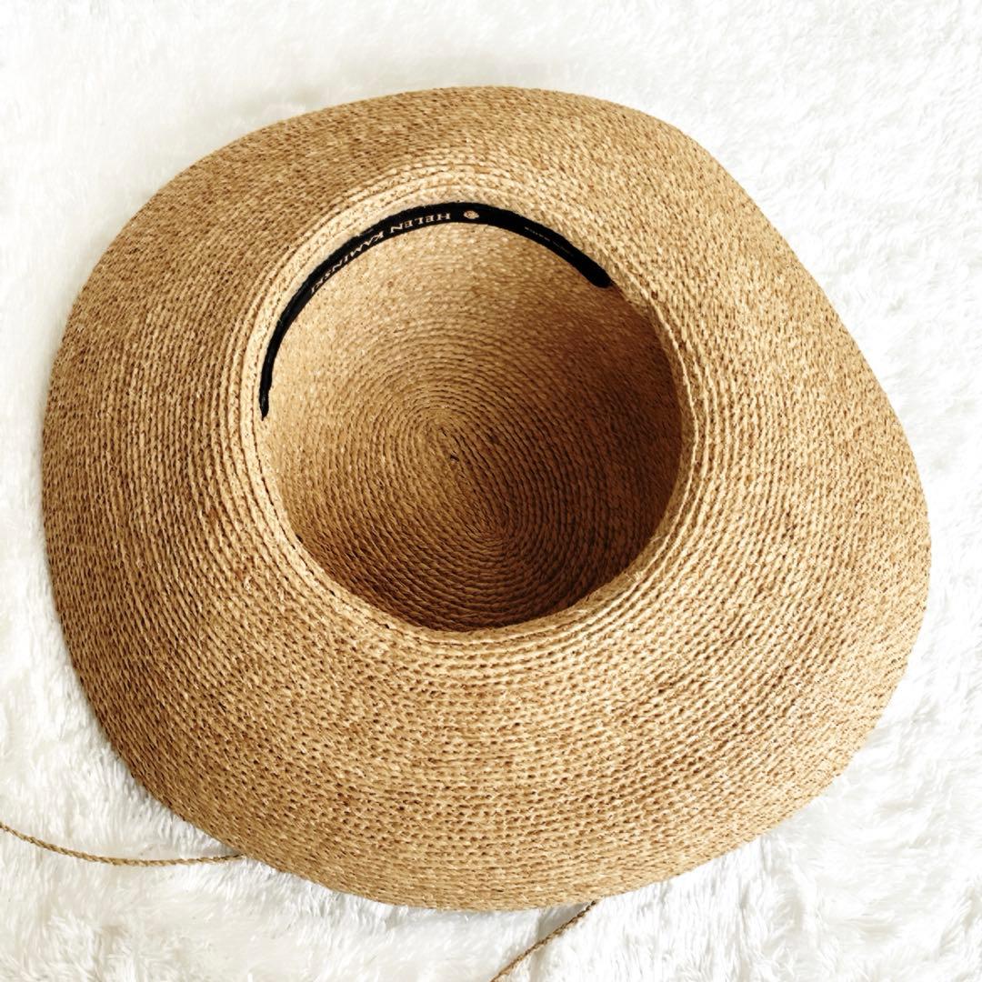 きり　HELEN KAMINSK ヘレンカミンスキー　ラフィア　リボン