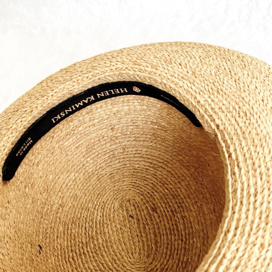 きり　HELEN KAMINSK ヘレンカミンスキー　ラフィア　リボン