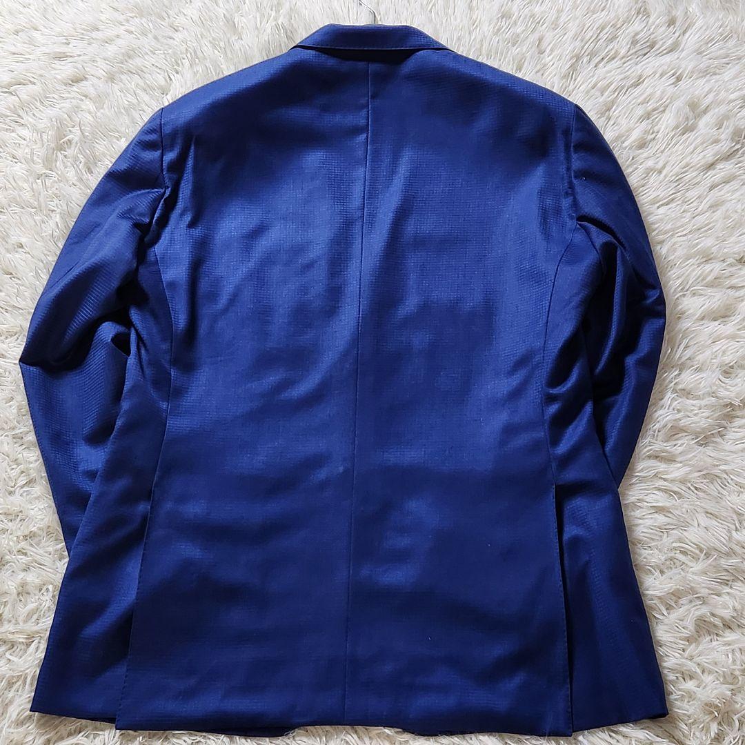 極美品✨XL相当 DORMEUIL スーツ セットアップ ペイズリー総柄