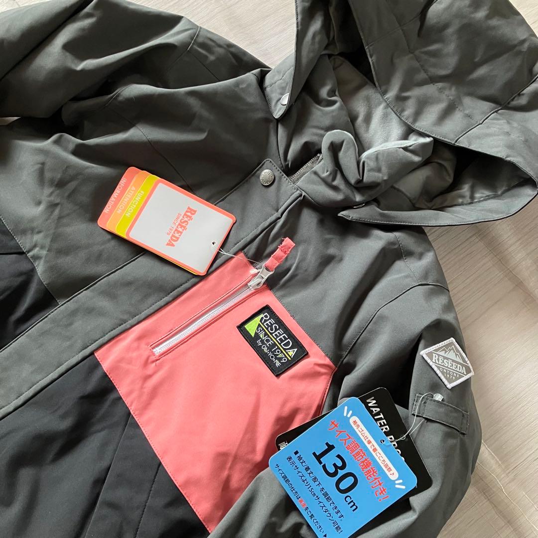 7D✨新品✨RESSEDA✨スキーウェア 上下セット キッズ130