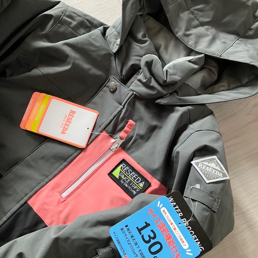 7D✨新品✨RESSEDA✨スキーウェア 上下セット キッズ130
