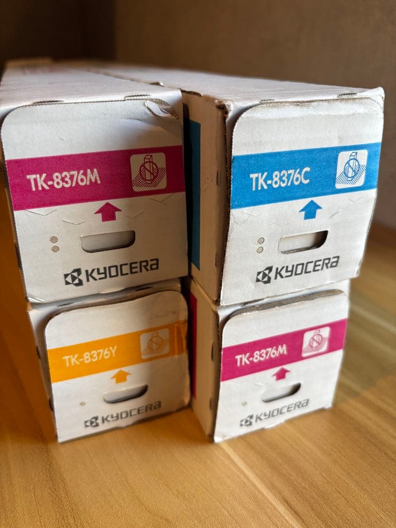 KYOCERA トナーカートリッジ TK-8376/C/Y/M×2 セット