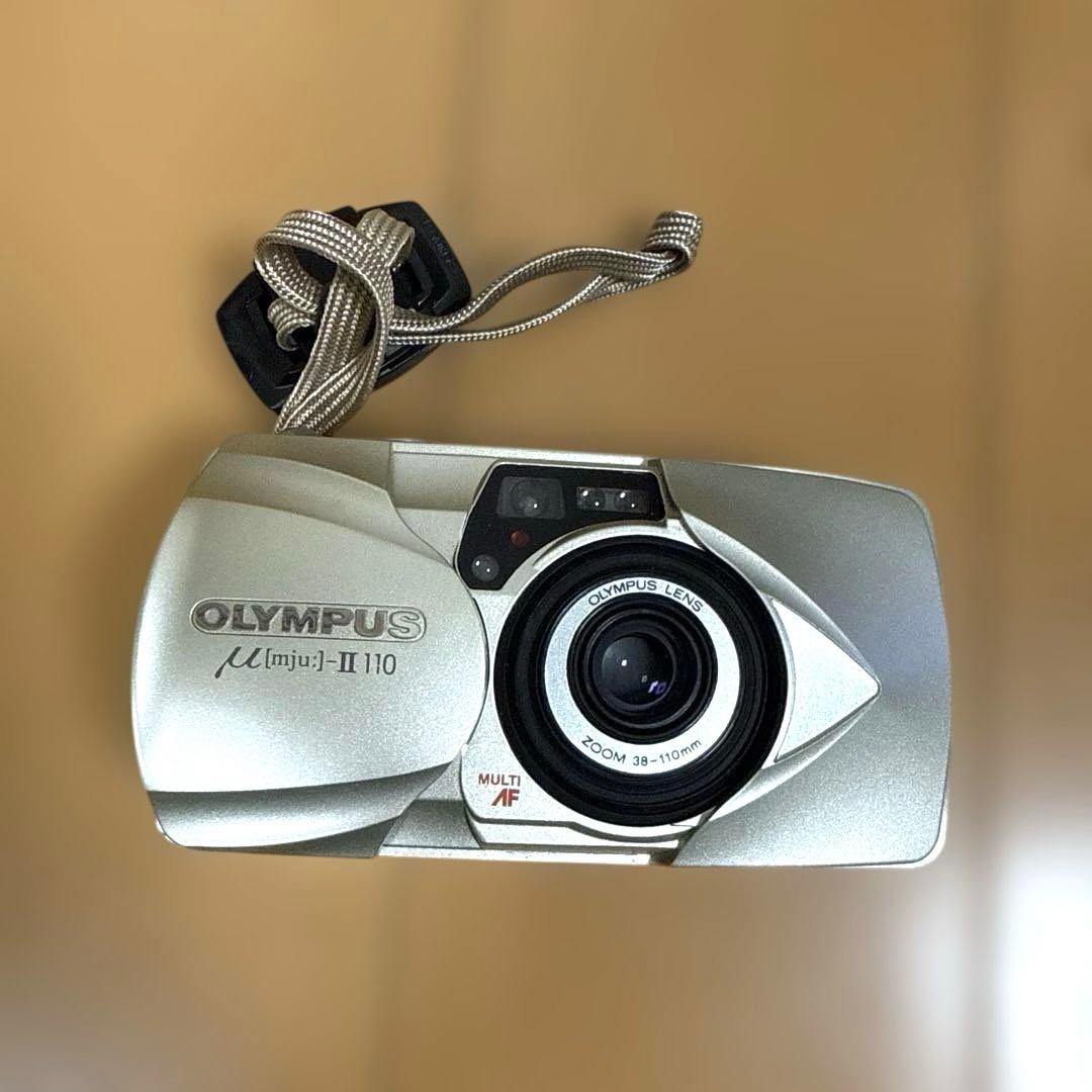 美品 OLYMPUS μ[mju:]-II コンパクトカメラ　フィルムカメラ