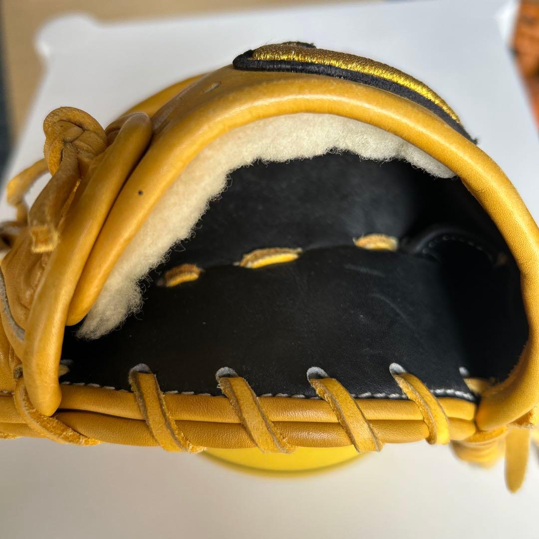 ナイキ SHAIDO EDGE 硬式野球グローブ イエロー