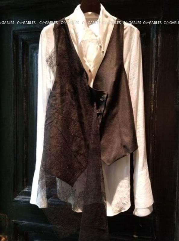 ★新品★激レア★　IFSIXWASNINE 　レース　ロングジレ　hyde着