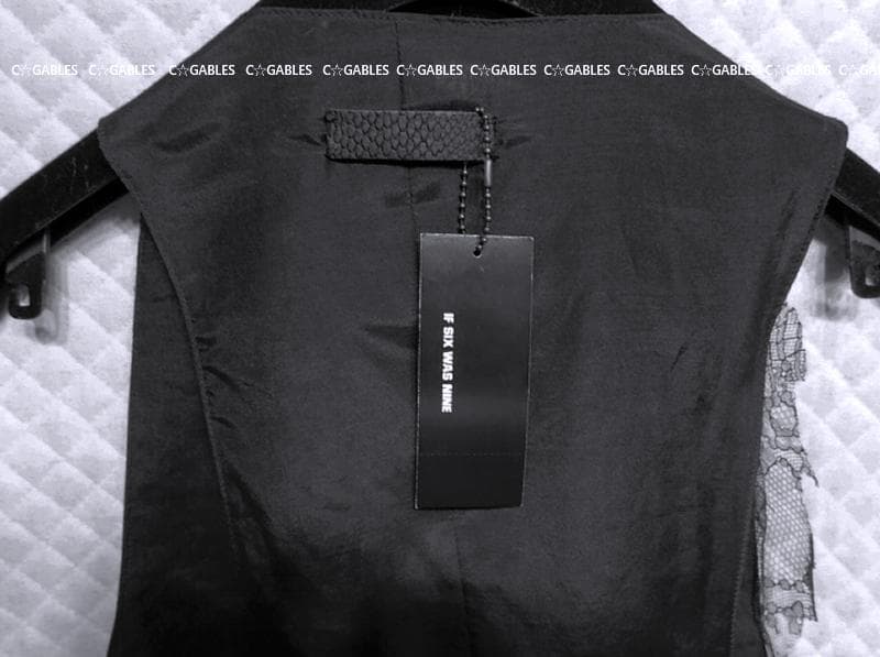 ★新品★激レア★　IFSIXWASNINE 　レース　ロングジレ　hyde着