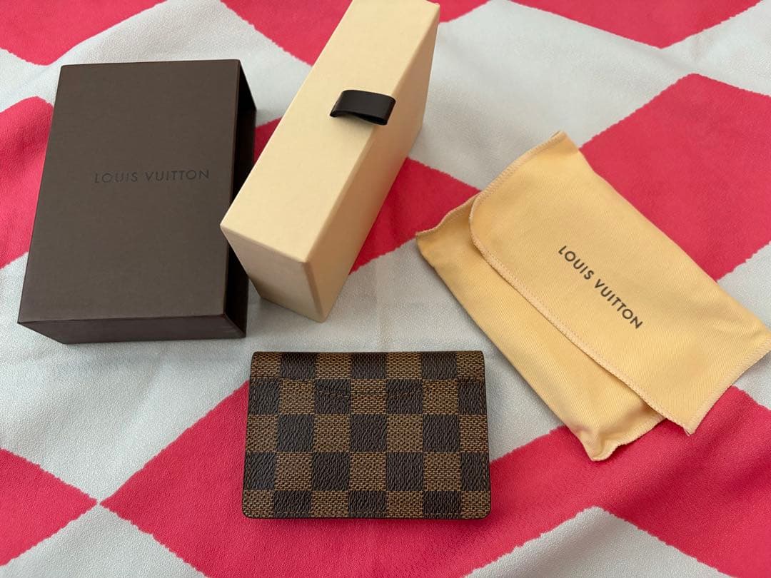 LOUIS VUITTON ダミエ名刺入れ　新品　未使用
