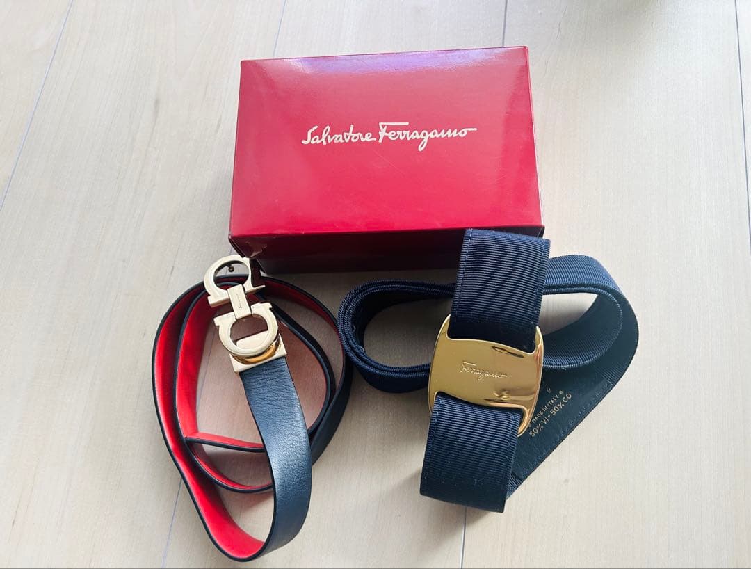 まゆみ　Salvatore Ferragamo ベルト