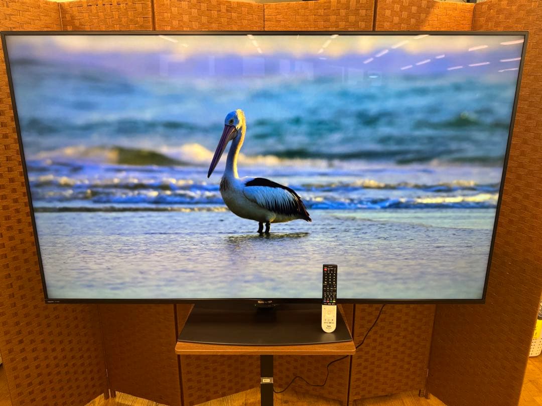 F020　SHARP　70型　液晶テレビ　4T-C70BN1　Youtube