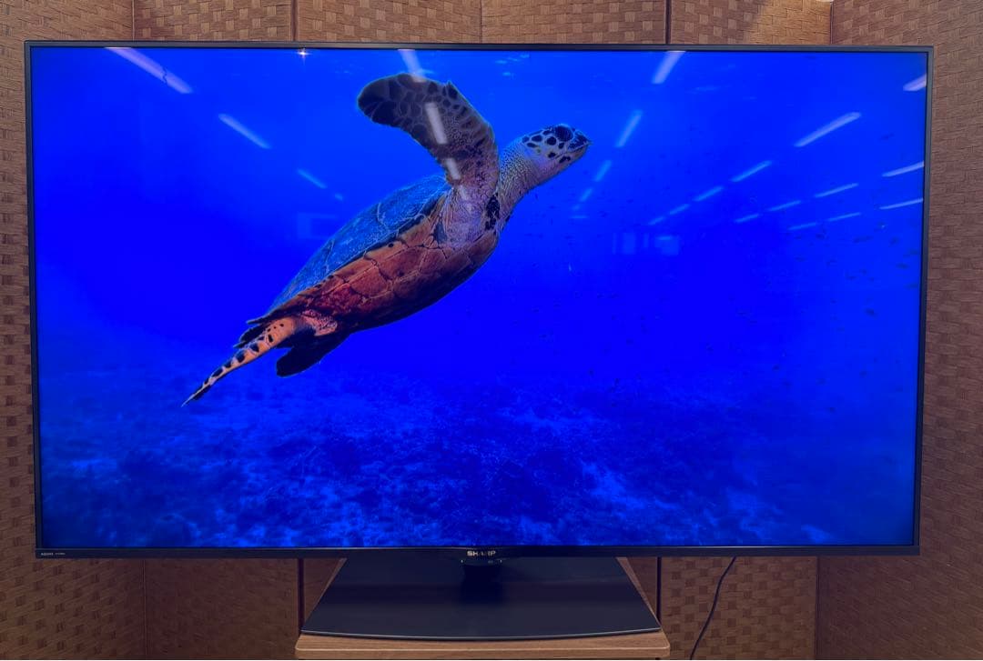 F020　SHARP　70型　液晶テレビ　4T-C70BN1　Youtube