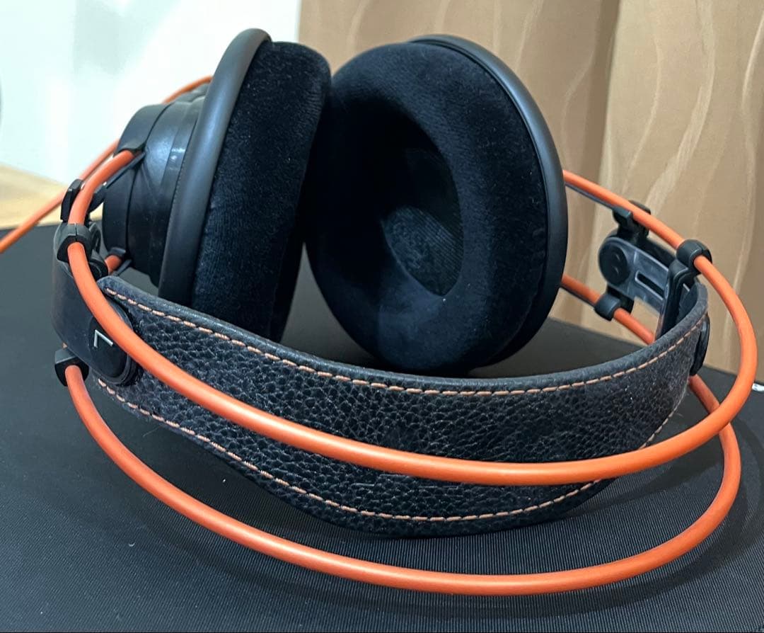 K712 PRO ブラック・オレンジ 有線ヘッドホン