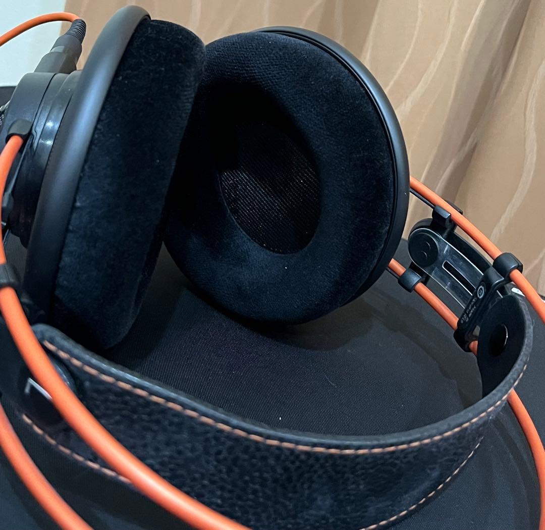 K712 PRO ブラック・オレンジ 有線ヘッドホン