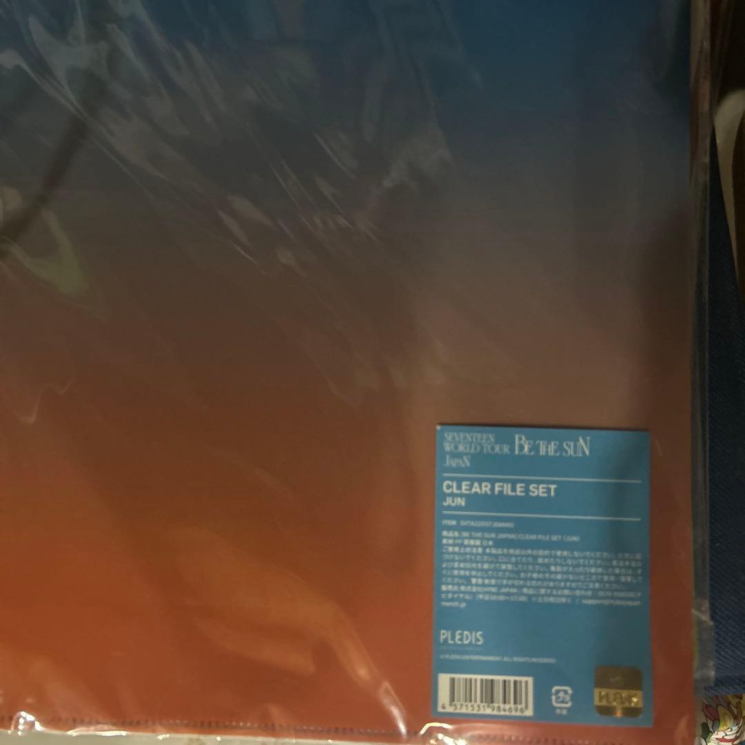 SEVENTEEN be the sun ジュン クリアファイル