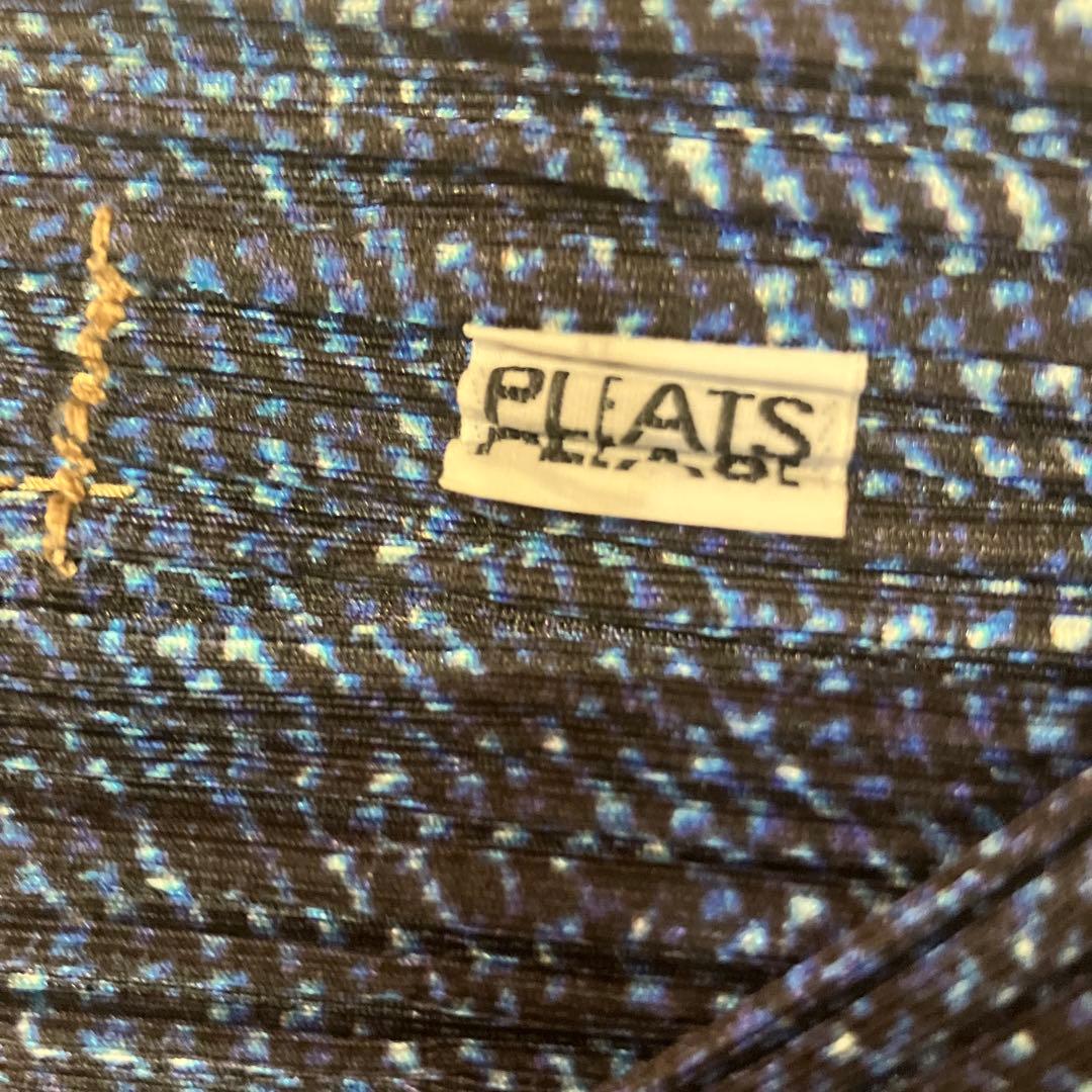 プリーツプリーツデニム柄ロングジャケット+チュニックワンピース