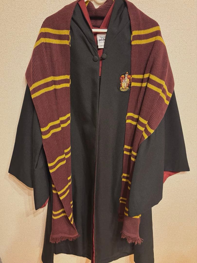 公式 ハリー・ポッター グリフィンドール ローブマフラー　USJ Mサイズ