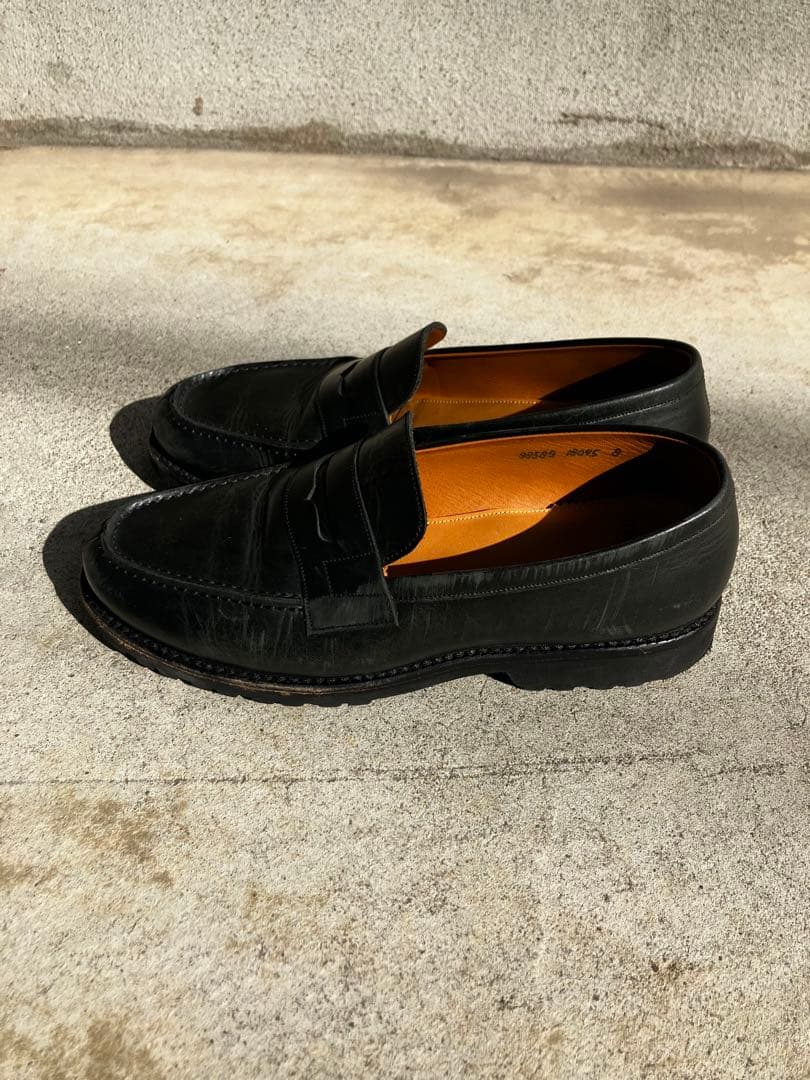 nonnative レザー ローファー ストレートチップ