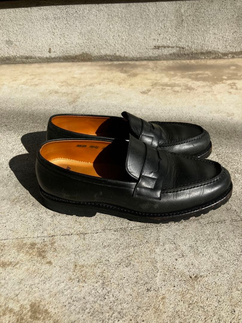 nonnative レザー ローファー ストレートチップ