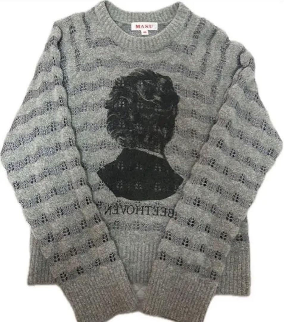 MASU 22aw Beethovenニットセーター 48