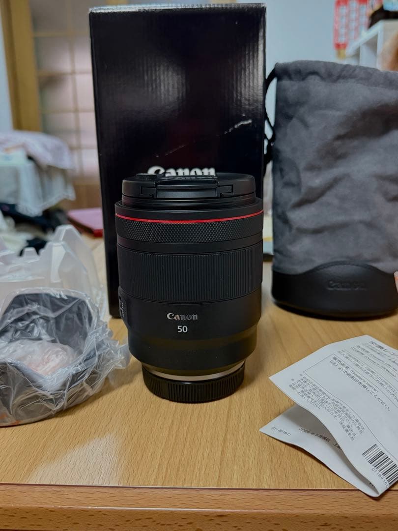RFレンズ RF50mm F1.2 L USM