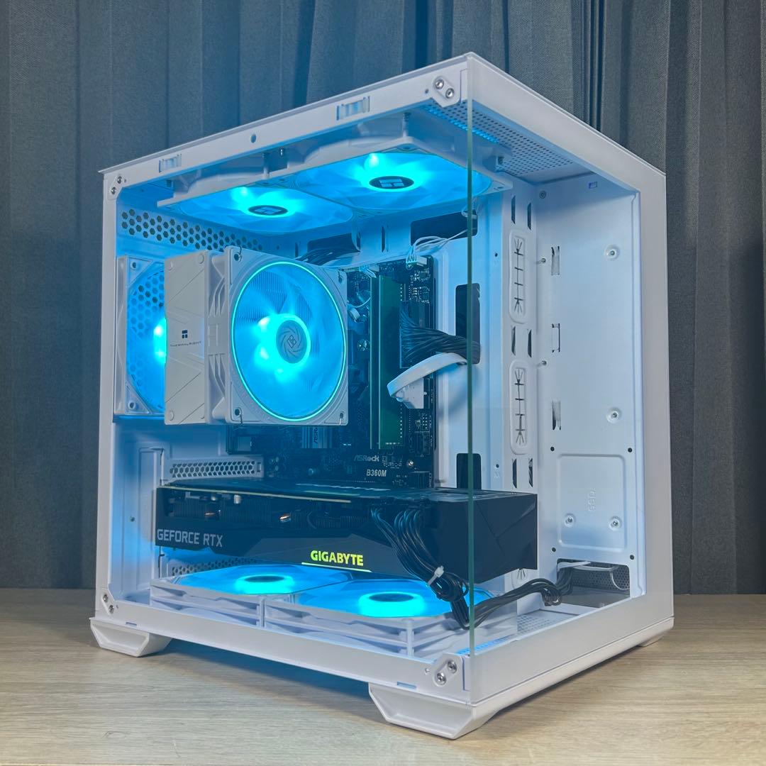 超高性能 白 ゲーミングPC RTX3070 Windows11 ワイルズ快適